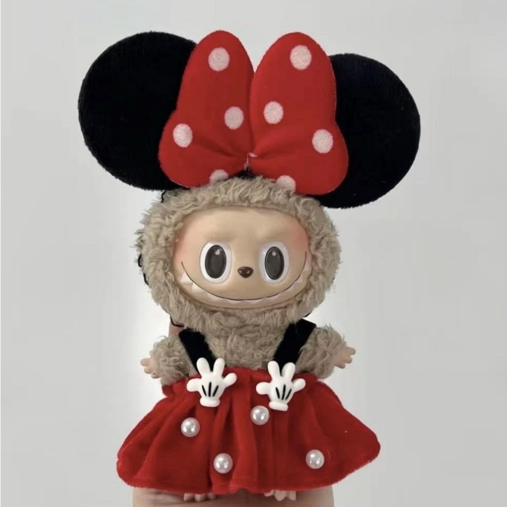 Minnie Mouse Labubu Outfit